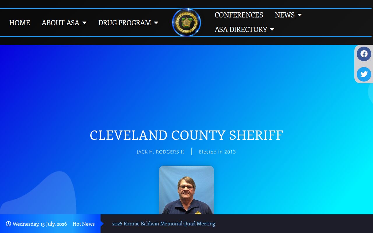 Cleveland County criminal records sheriff directory contact